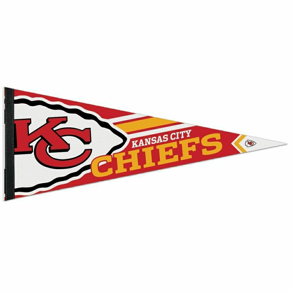 Kansas City Chiefs Big Logo Premium NFL Pennant - Taass Online