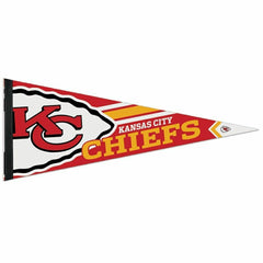 Kansas City Chiefs Big Logo Premium NFL Pennant - Taass Online