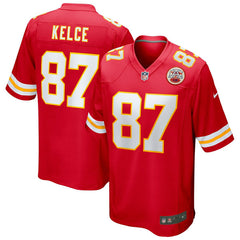Travis Kelce #87 Kansas City Chiefs Nike Game Football NFL Jersey Red - Taass discount