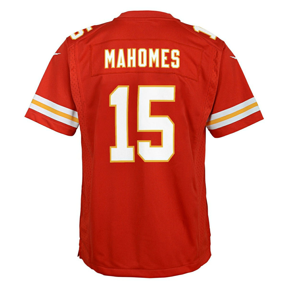 Patrick Mahomes #15 Kansas City Chiefs Nike Game Youth NFL Jersey (KIDS) - Taass on sale