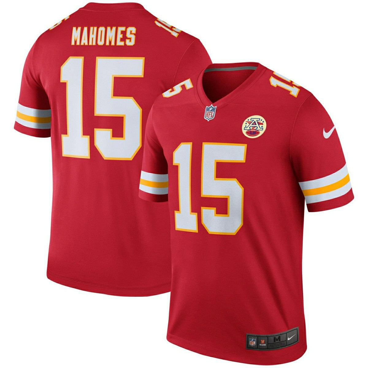 Patrick Mahomes #15 Kansas City Chiefs Nike Legend NFL Jersey Red - Taass sale
