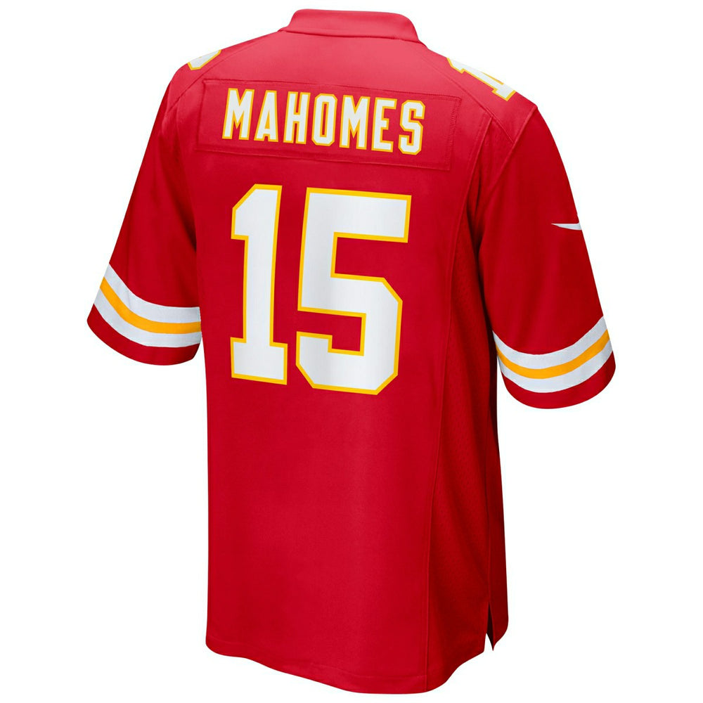 Patrick Mahomes #15 Kansas City Chiefs Nike Game Football NFL Jersey Red - Taass for sale