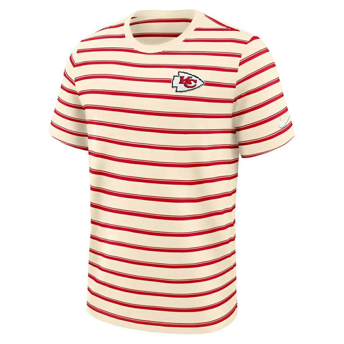 Kansas City Chiefs Rewind Striped Club NFL T-Shirt - Taass Online