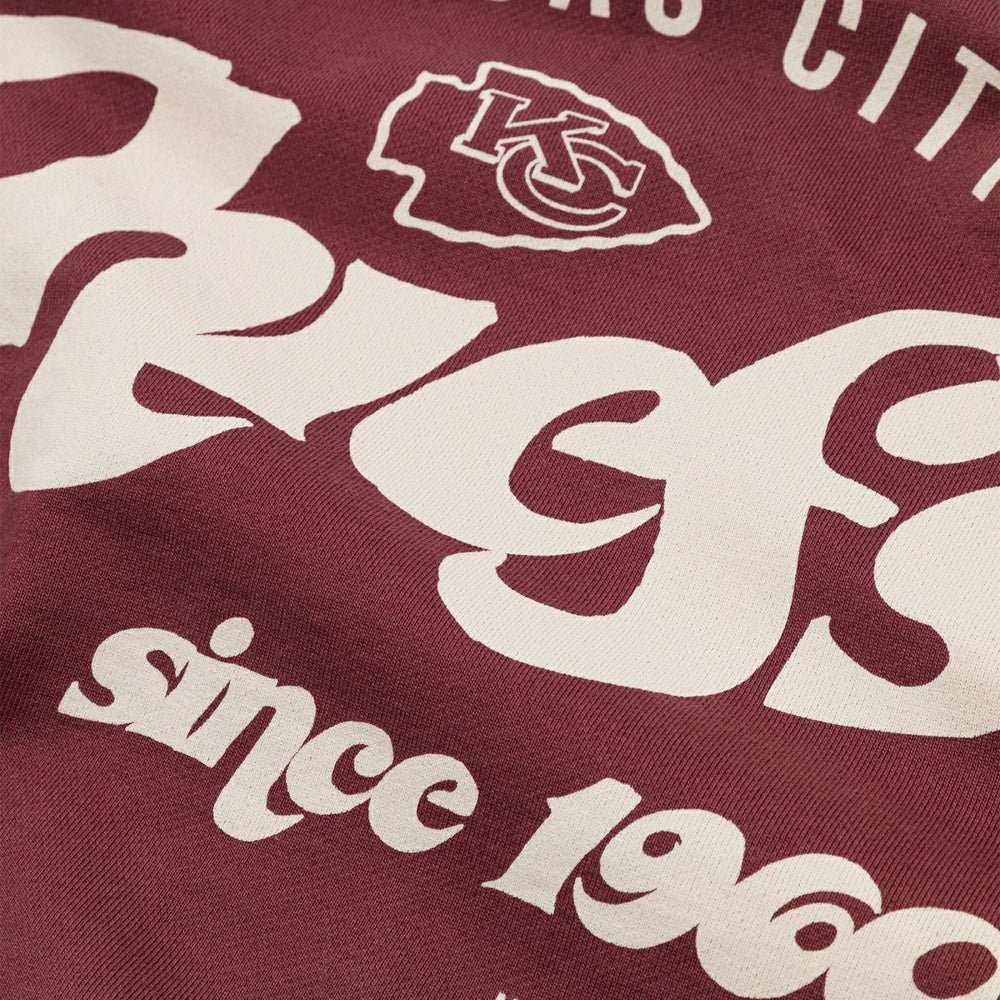 Kansas City Chiefs L&L '96 Classics NFL Crewneck Sweater Maroon - Taass for sale