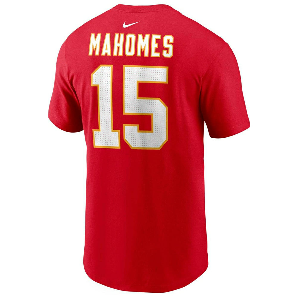 Patrick Mahomes #15 Kansas City Chiefs Nike Player NFL T-Shirt Red - Taass on sale