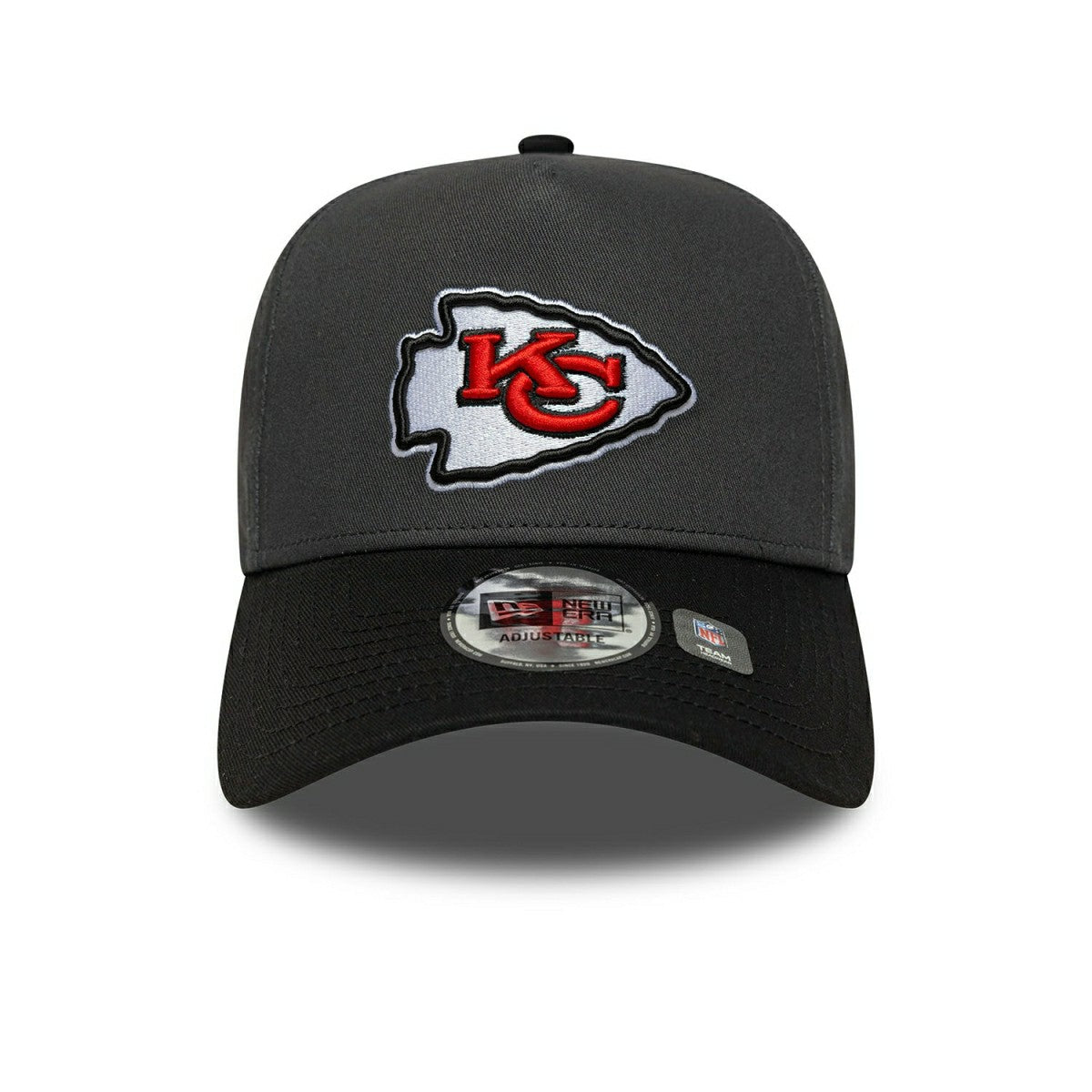 Kansas City Chiefs E-Frame Trucker NFL Cap Dark Gray - Taass sale