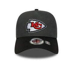 Kansas City Chiefs E-Frame Trucker NFL Cap Dark Gray - Taass sale