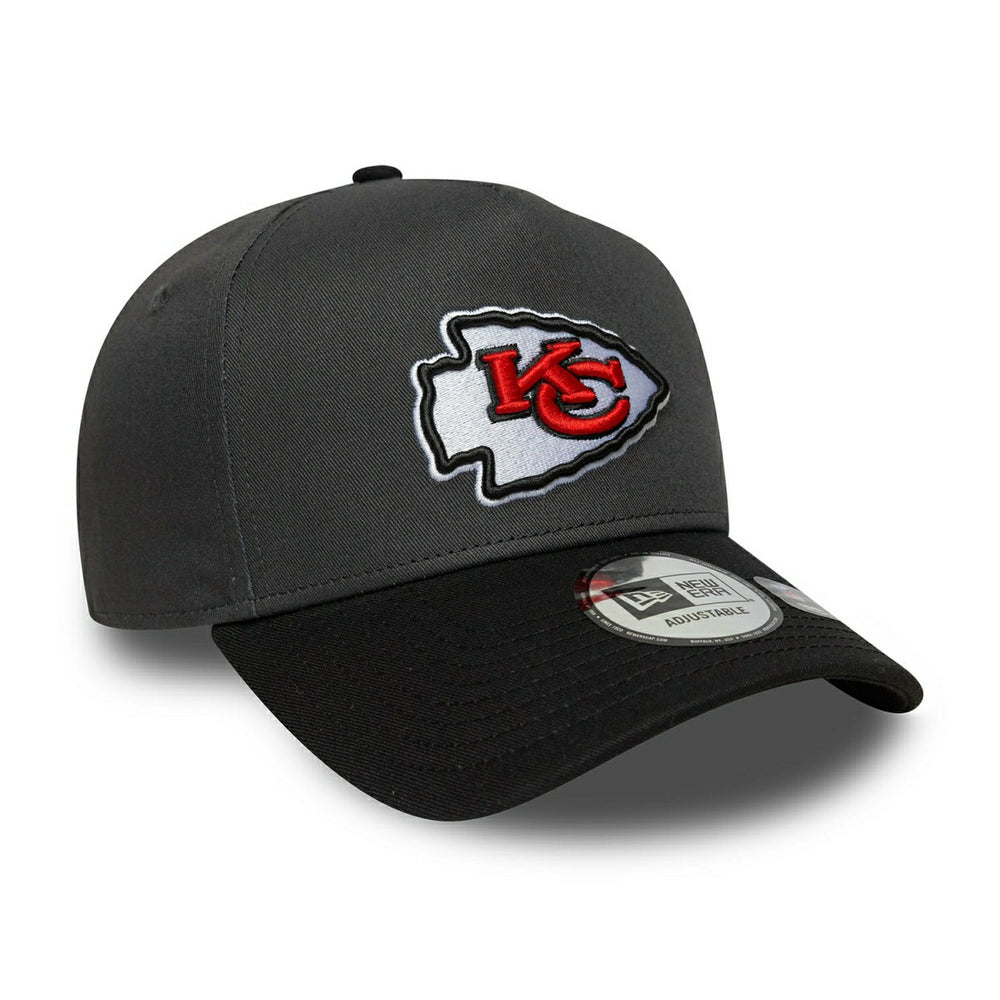 Kansas City Chiefs E-Frame Trucker NFL Cap Dark Gray - Taass sale