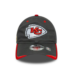 Kansas City Chiefs Super Bowl IV 9TWENTY Adjustable Cap Dark Gray - Taass for sale