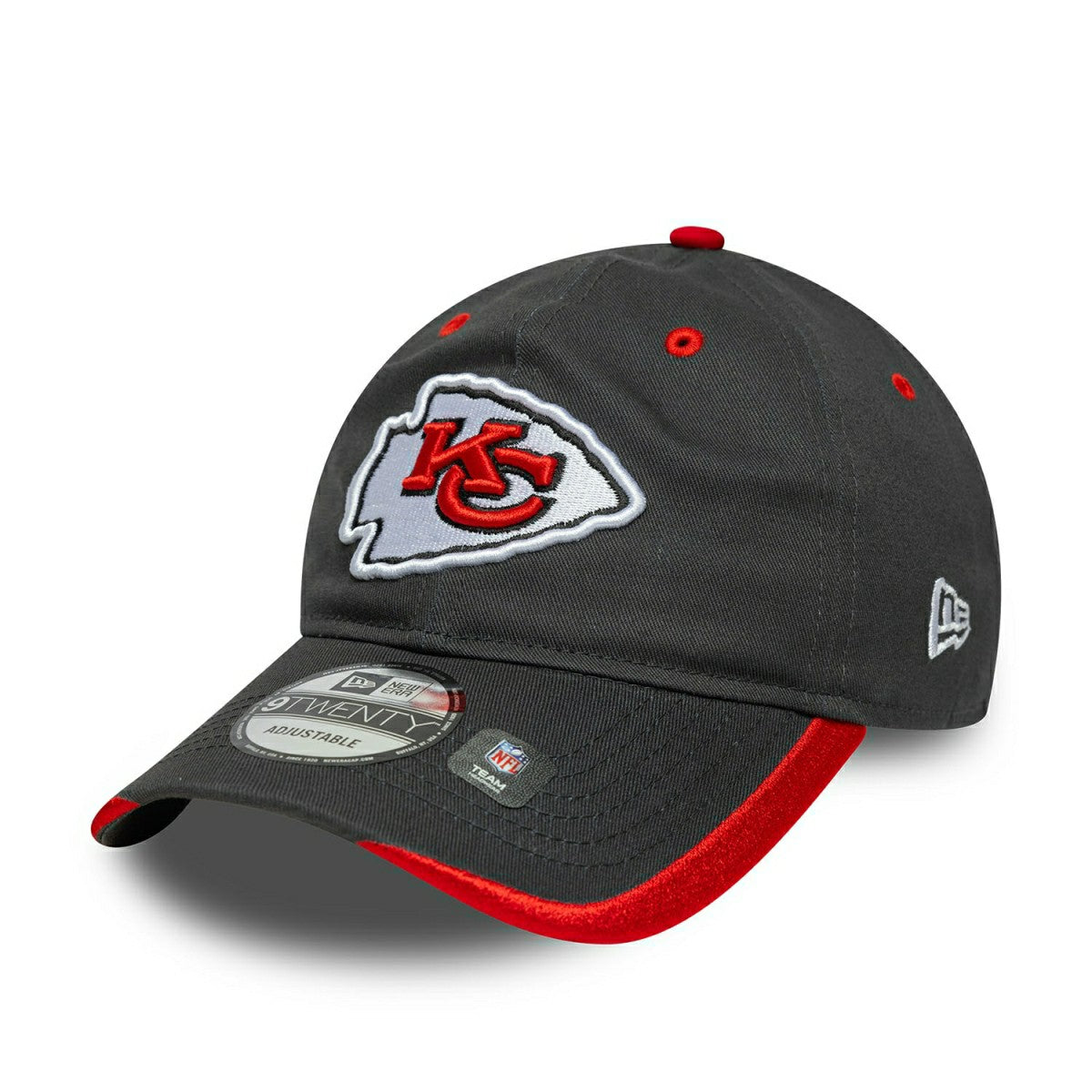 Kansas City Chiefs Super Bowl IV 9TWENTY Adjustable Cap Dark Gray - Taass for sale