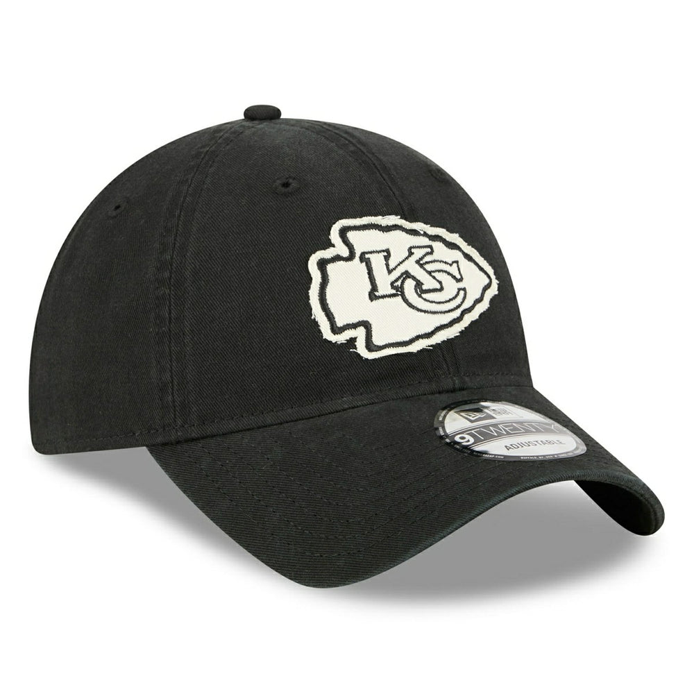 Kansas City Chiefs NFL Stamp 9TWENTY Adjustable Cap Black - Taass Online