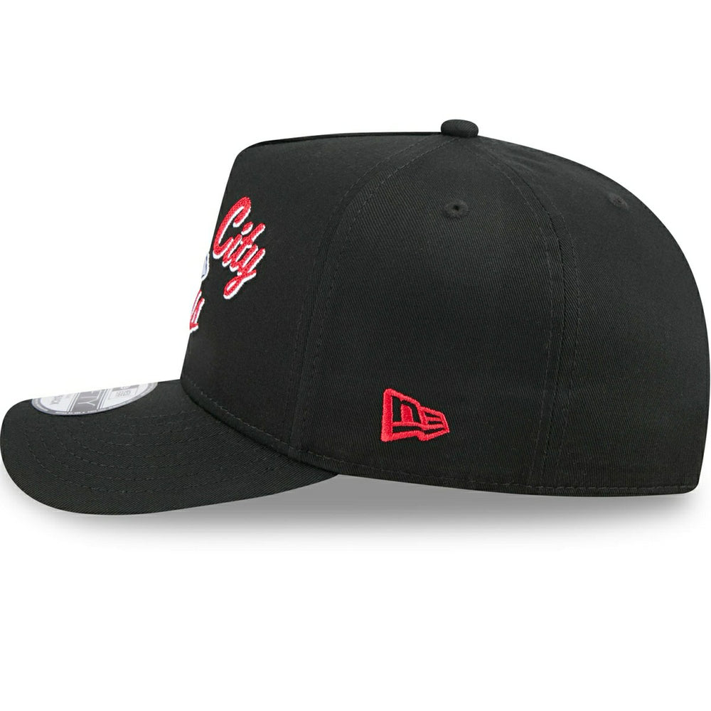 Kansas City Chiefs NFL Chainstitch 9FIFTY A-Frame Snapback Cap Black - Taass outlet