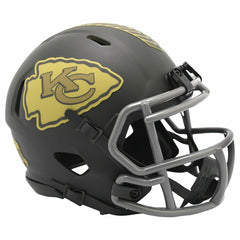 Kansas City Chiefs 2025 Salute to Service NFL Speed Mini Helmet - Taass for sale