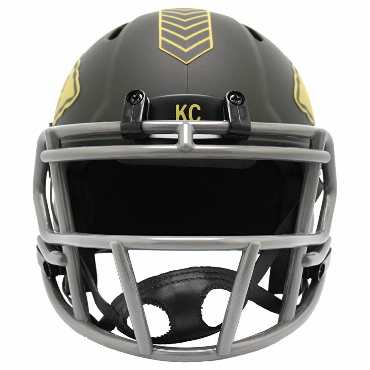 Kansas City Chiefs 2025 Salute to Service NFL Speed Mini Helmet - Taass for sale