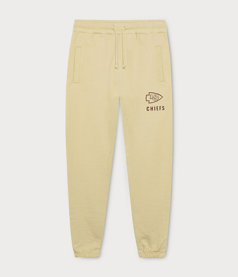 Kansas City Chiefs L&L '06 Classics NFL Sweatpants Cream - Taass Online