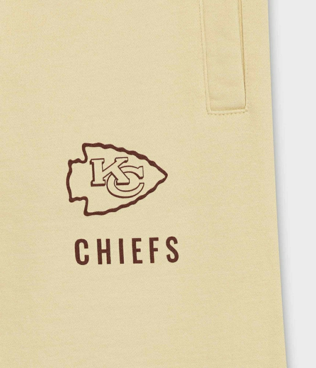 Kansas City Chiefs L&L '06 Classics NFL Sweatpants Cream - Taass Online