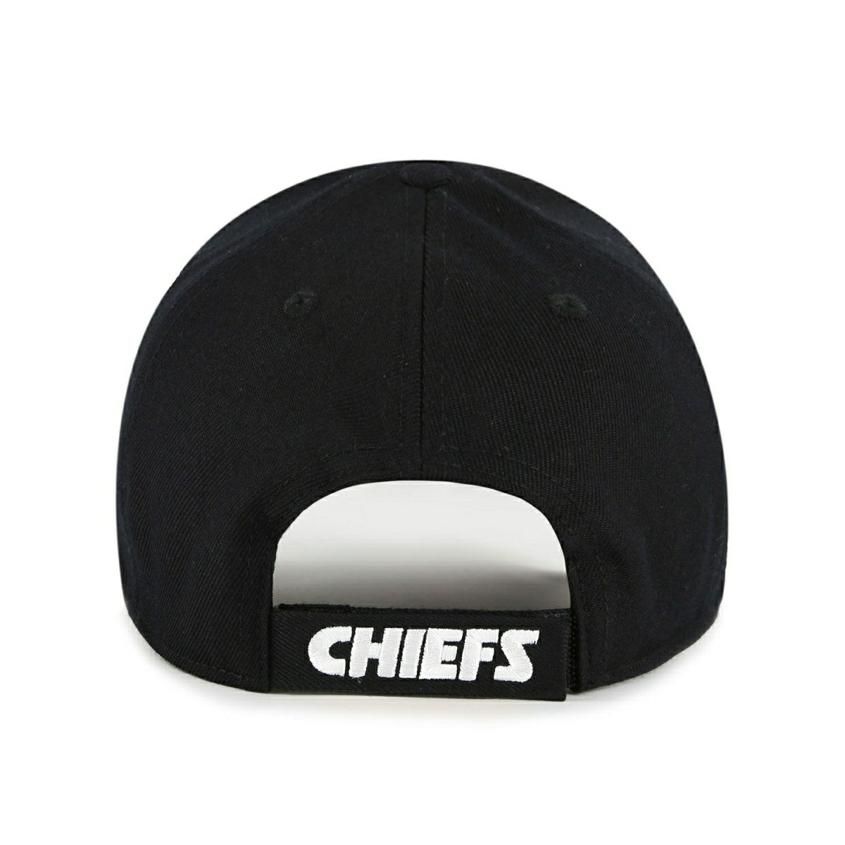 Kansas City Chiefs Black & White '47 MVP Adjustable NFL Cap Black - Taass sale