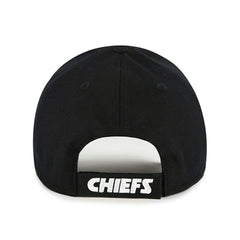 Kansas City Chiefs Black & White '47 MVP Adjustable NFL Cap Black - Taass sale