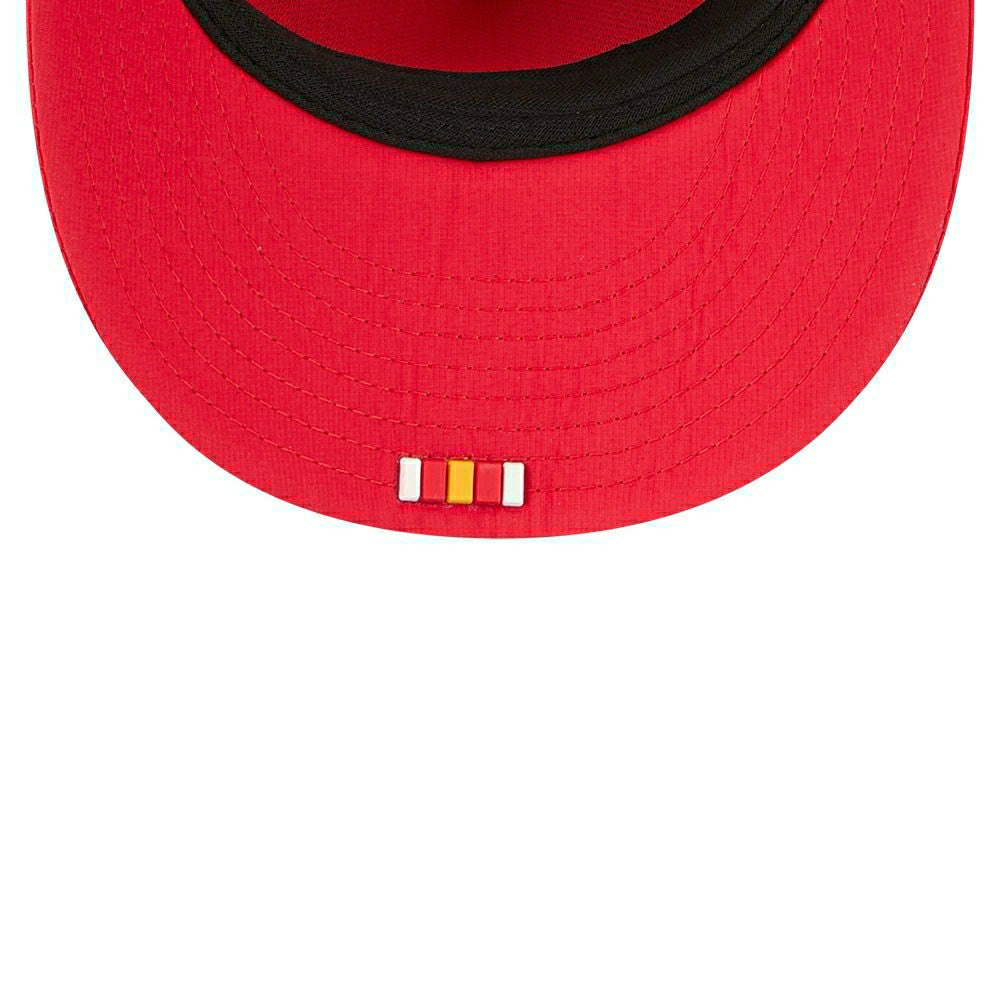 Kansas City Chiefs 2025 NFL On-Field Sideline 59FIFTY A-Frame Fitted Cap Red - Taass outlet
