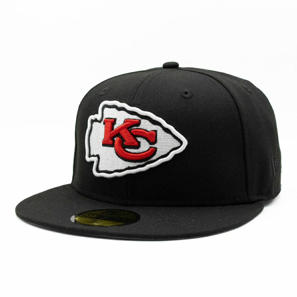Kansas City Chiefs Super Bowl LVIII 59FIFTY Fitted NFL Cap Black - Taass US