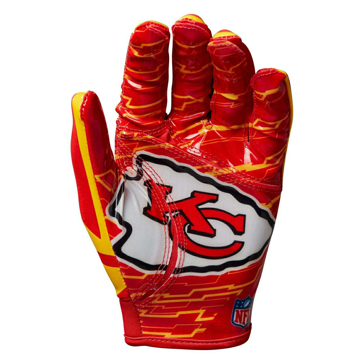 Kansas City Chiefs Wilson Stretch-Fit NFL Receivers Gloves - Taass US