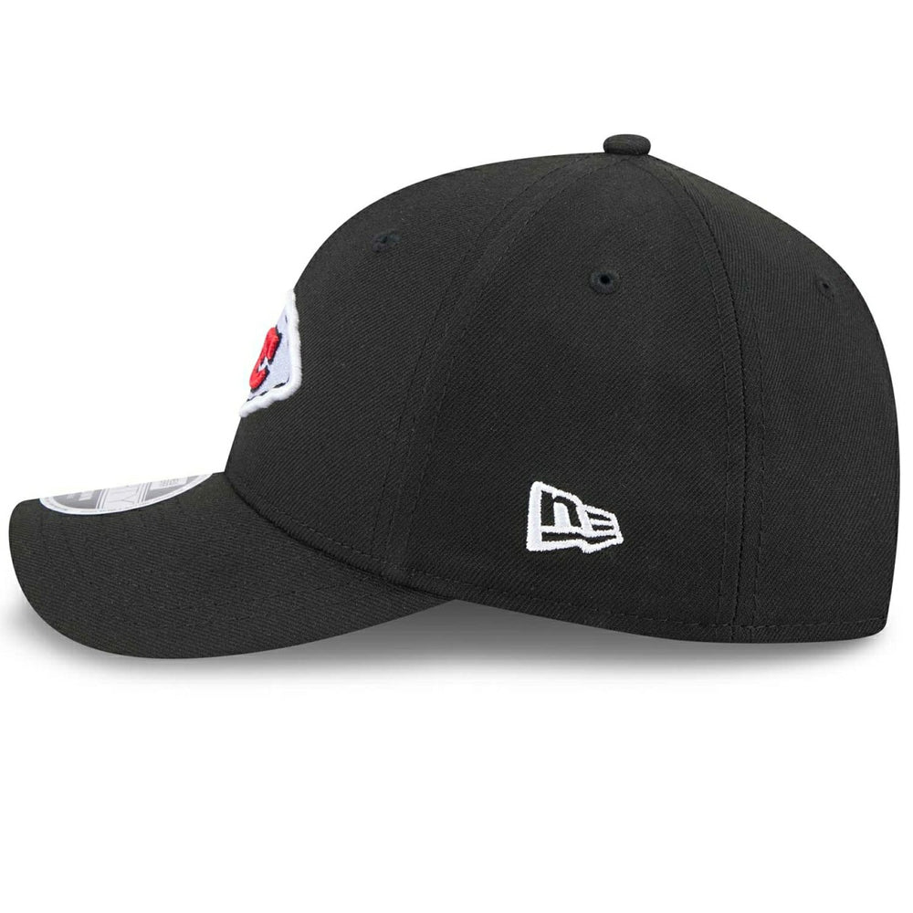 Kansas City Chiefs NFL Team Logo New Era 9FORTY M-Crown Snapback Cap Black - Taass on sale