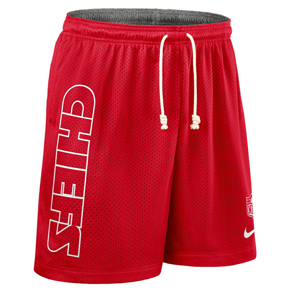 Kansas City Chiefs 2025 NFL Sideline Reversible Mesh Nike Dri-FIT Shorts Red - Taass Online