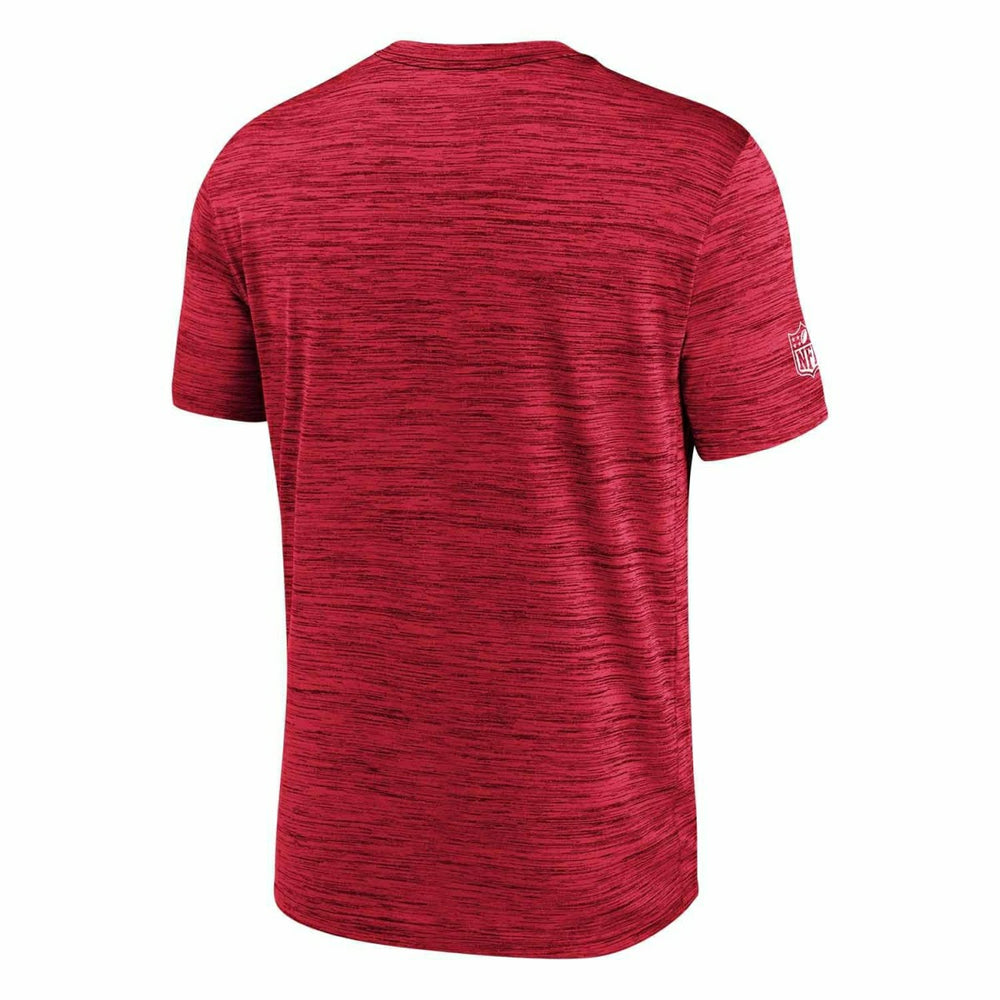 Kansas City Chiefs 2025 NFL Sideline Nike Velocity Performance T-Shirt Red - Taass US