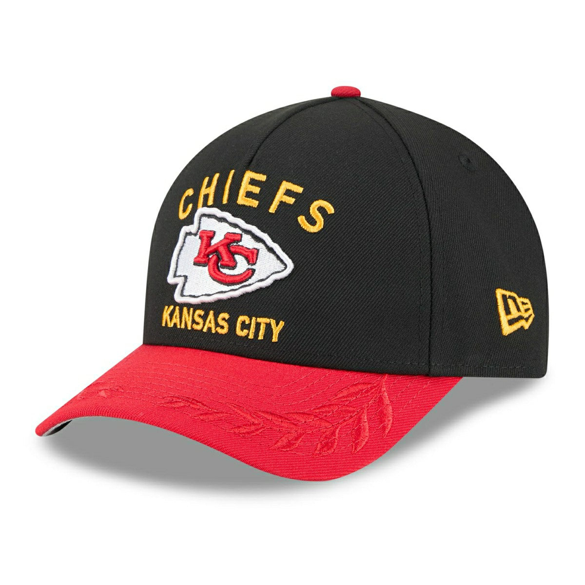 Kansas City Chiefs 2025 NFL Draft 9FORTY M-Crown A-Frame Snapback Cap Black - Taass sale