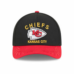 Kansas City Chiefs 2025 NFL Draft 9FORTY M-Crown A-Frame Snapback Cap Black - Taass sale