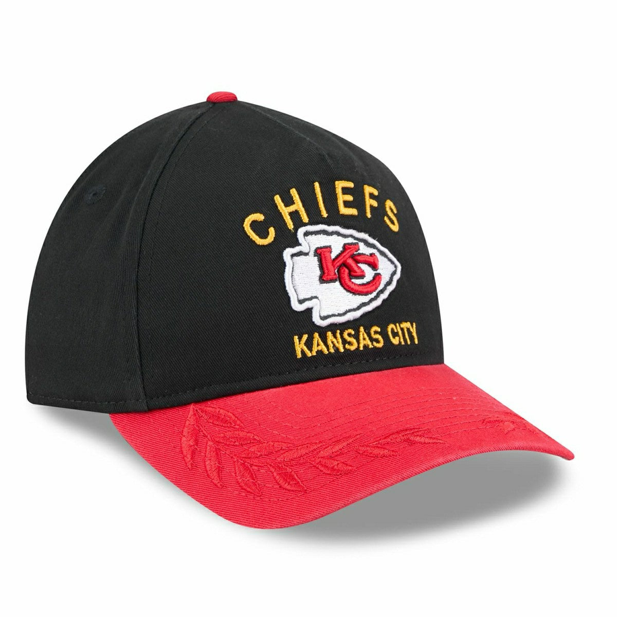 Kansas City Chiefs 2025 NFL Draft 9TWENTY A-Frame Adjustable Cap Black - Taass for sale