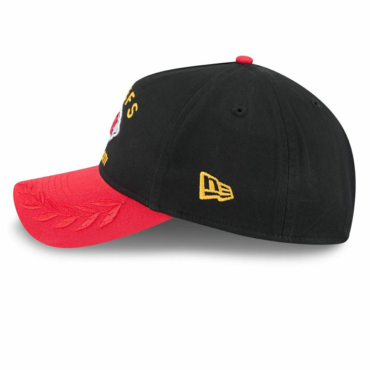 Kansas City Chiefs 2025 NFL Draft 9TWENTY A-Frame Adjustable Cap Black - Taass for sale