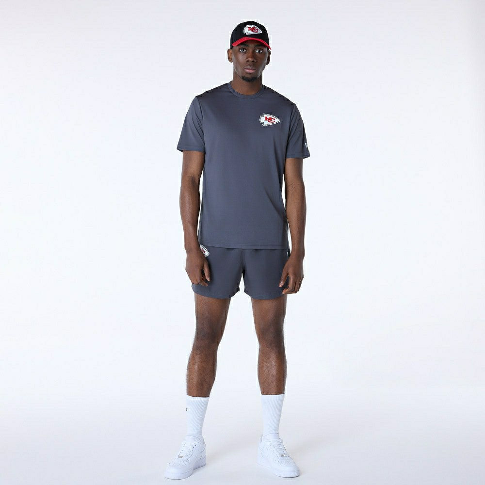 Kansas City Chiefs New Era Performance T-Shirt Dark Gray - Taass US