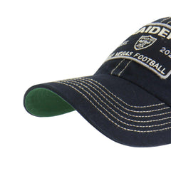 Las Vegas Raiders Vintage Wabash '47 Clean Up Trucker NFL Cap Black - Taass on sale
