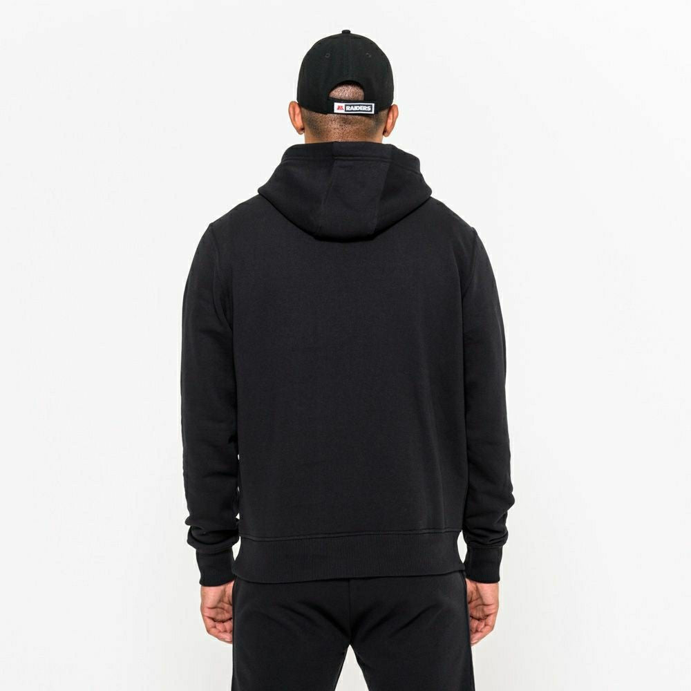 Las Vegas Raiders Logo Hoodie New Era NFL Sweatshirt Schwarz - Taass outlet