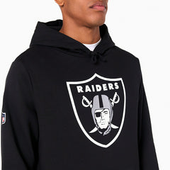 Las Vegas Raiders Logo Hoodie New Era NFL Sweatshirt Schwarz - Taass outlet