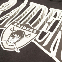 Las Vegas Raiders Throwback Full Blitz Club NFL Hoodie Black - Taass on sale