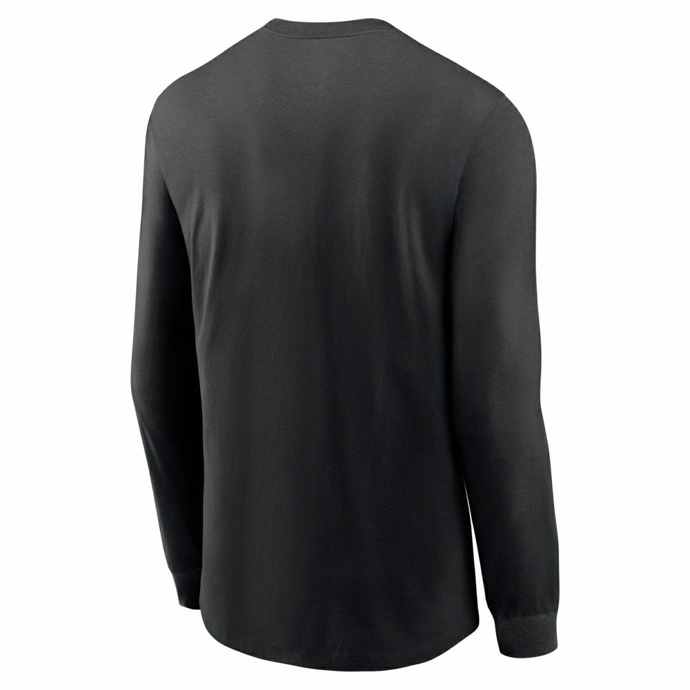 Las Vegas Raiders Full Blitz Rewind NFL Long Sleeve T-Shirt Black - Taass sale