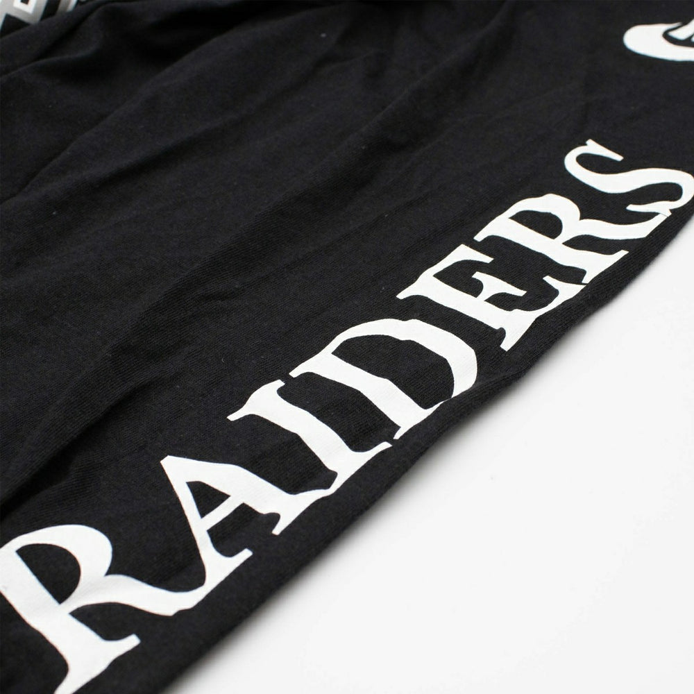 Las Vegas Raiders Full Blitz Rewind NFL Long Sleeve T-Shirt Black - Taass sale