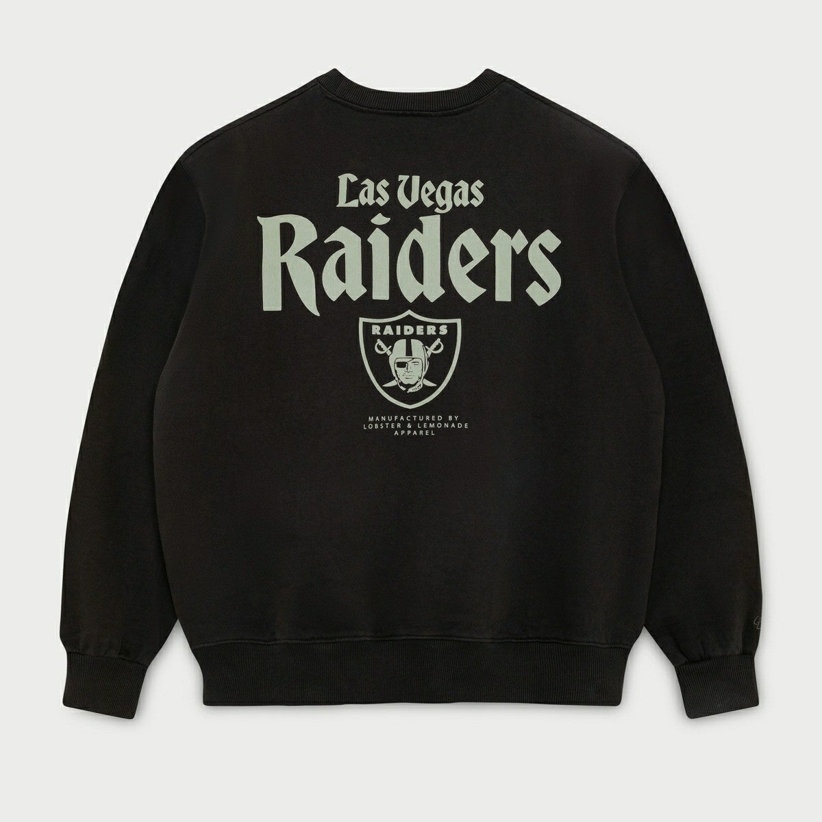 Las Vegas Raiders L&L '96 Classics NFL Crew Sweater Black - Taass outlet