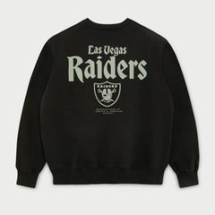 Las Vegas Raiders L&L '96 Classics NFL Crew Sweater Black - Taass outlet