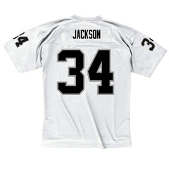 Bo Jackson #34 Los Angeles Raiders Mitchell & Ness Throwback NFL Jersey White - Taass discount
