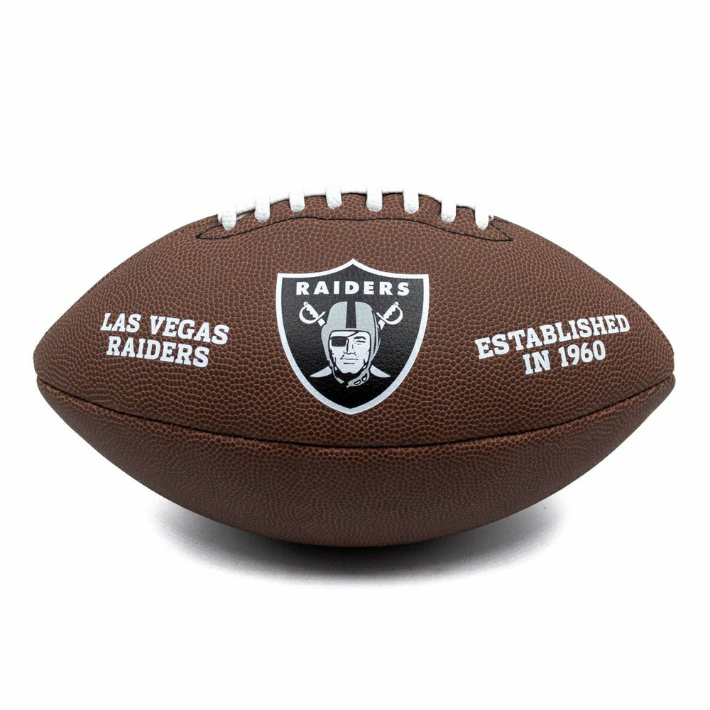 Las Vegas Raiders Backyard Wilson Full Size NFL Football - Taass on sale