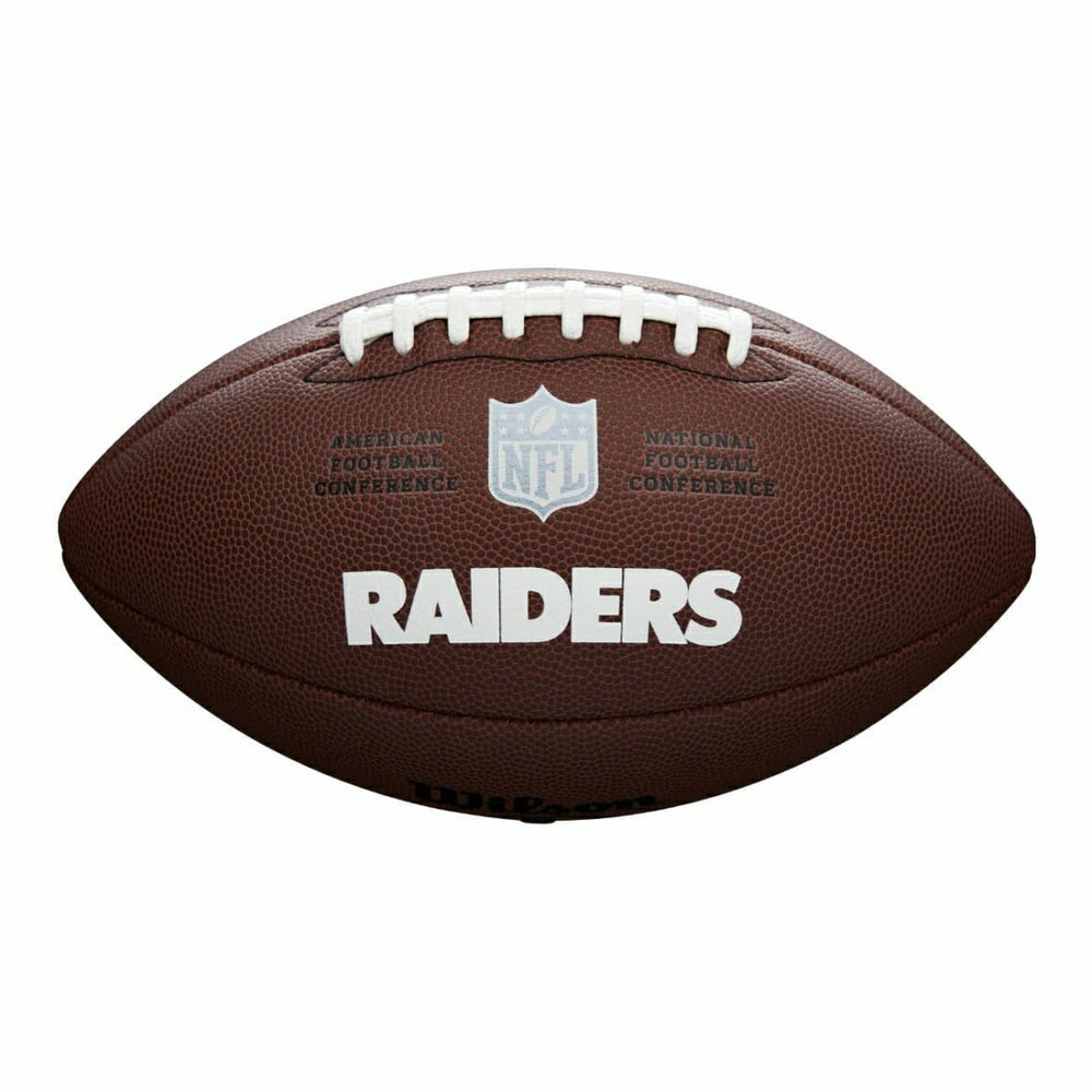Las Vegas Raiders Backyard Wilson Full Size NFL Football - Taass on sale