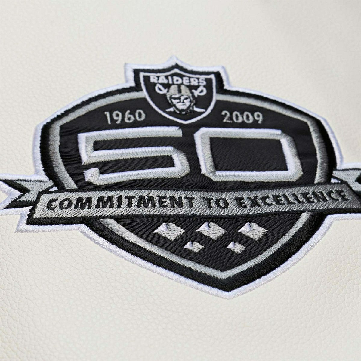 Oakland Raiders Dusted Varsity NFL Jacket Brown/Cream - Taass Online