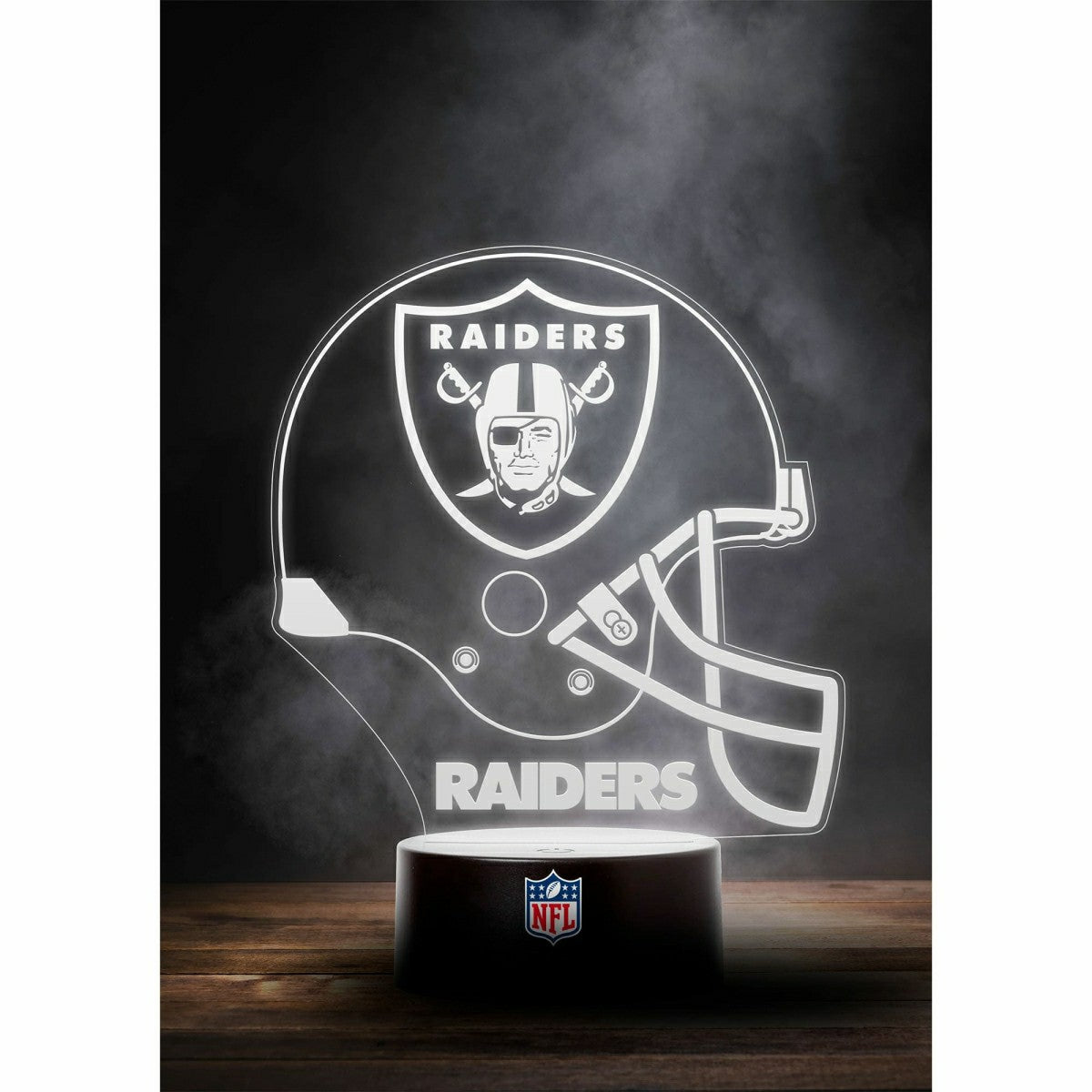 Las Vegas Raiders NFL Helmet LED Sign - Taass for sale