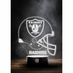 Las Vegas Raiders NFL Helmet LED Sign - Taass for sale