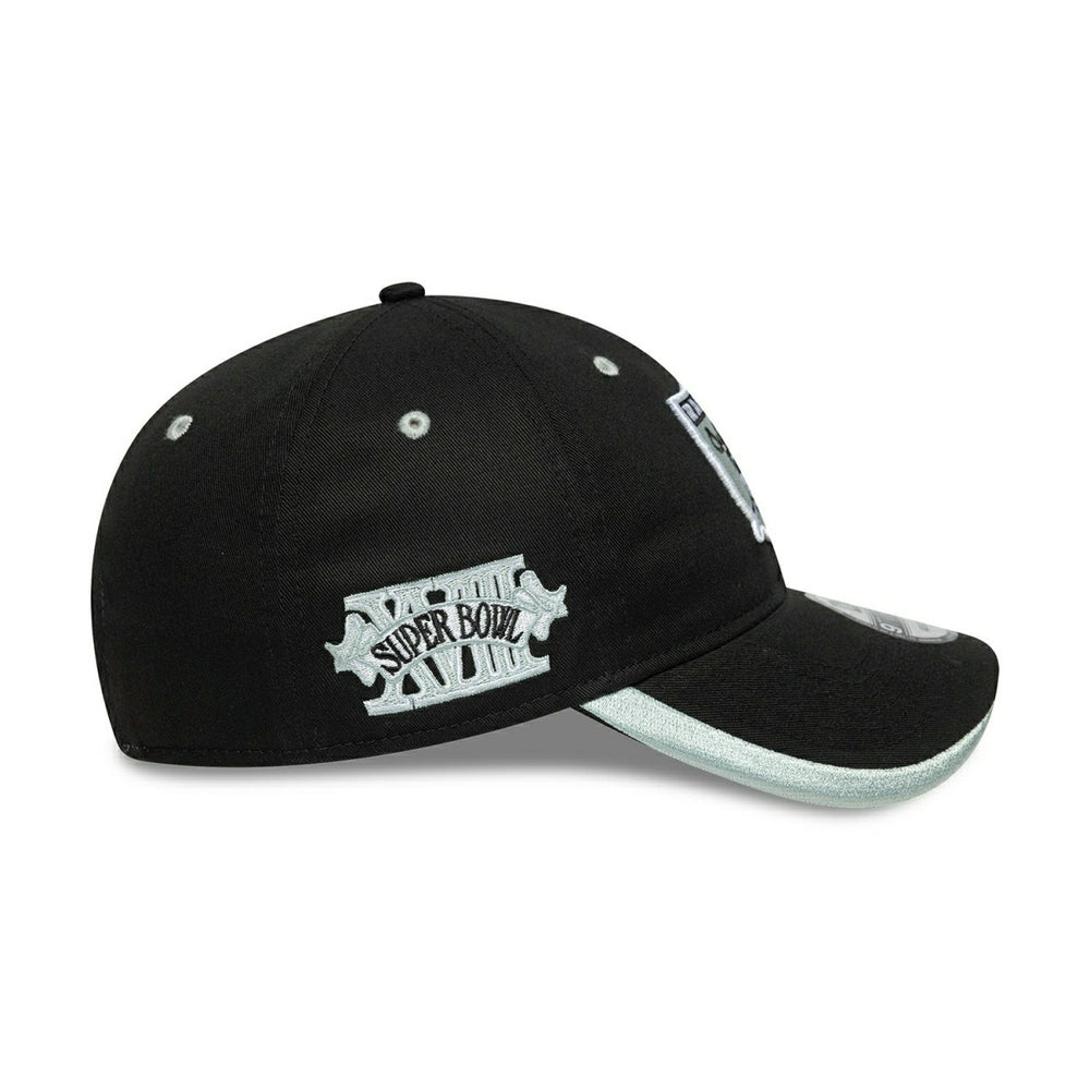 Las Vegas Raiders Super Bowl XVIII 9TWENTY Adjustable Cap Black - Taass discount
