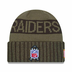Las Vegas Raiders 2025 NFL Salute to Service New Era Sport Knit - Taass on sale