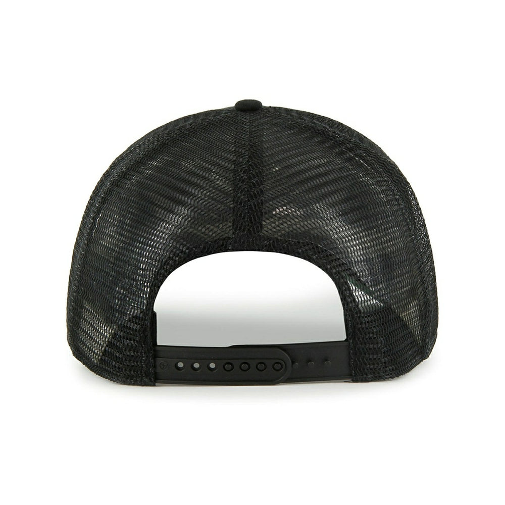 Las Vegas Raiders Hone Rope '47 Hitch RF Snapback Trucker NFL Cap Black - Taass for sale